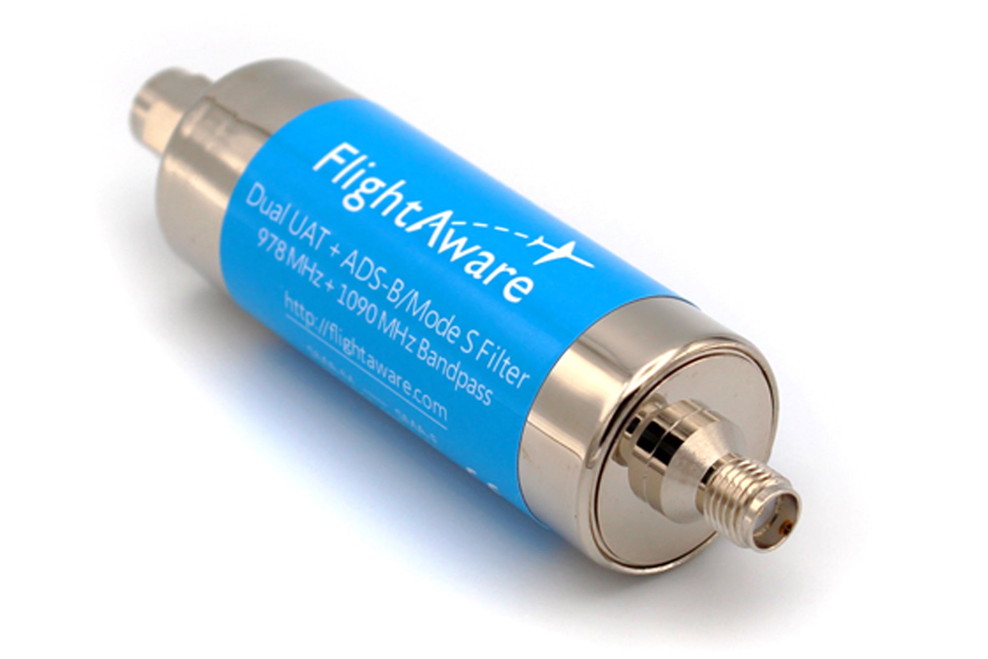FlightAware Band Pass Signal Filter, Dual 978-1090 MHz