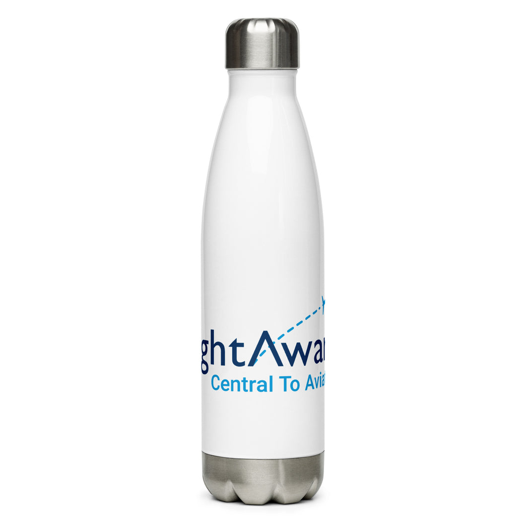 FlightAware Stainless Steel Water Bottle